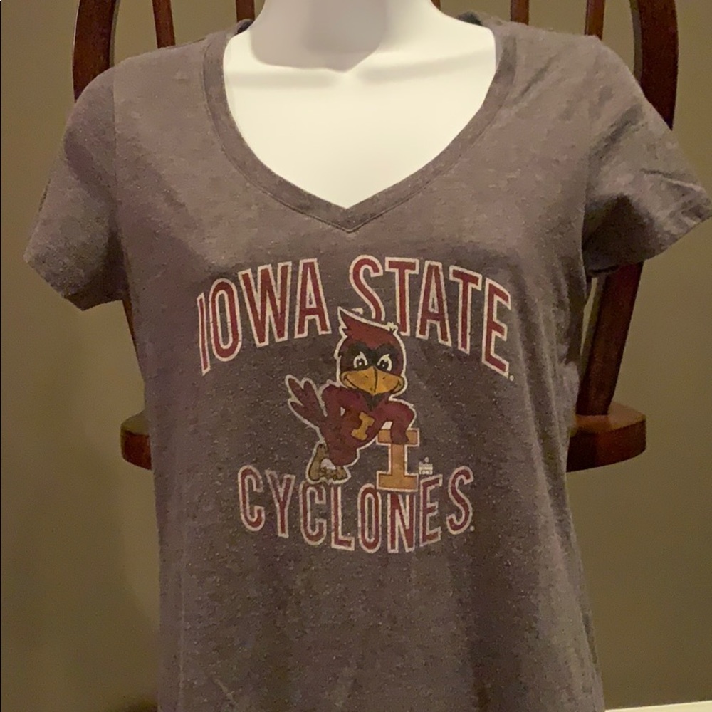 Cyclone V-neck tee